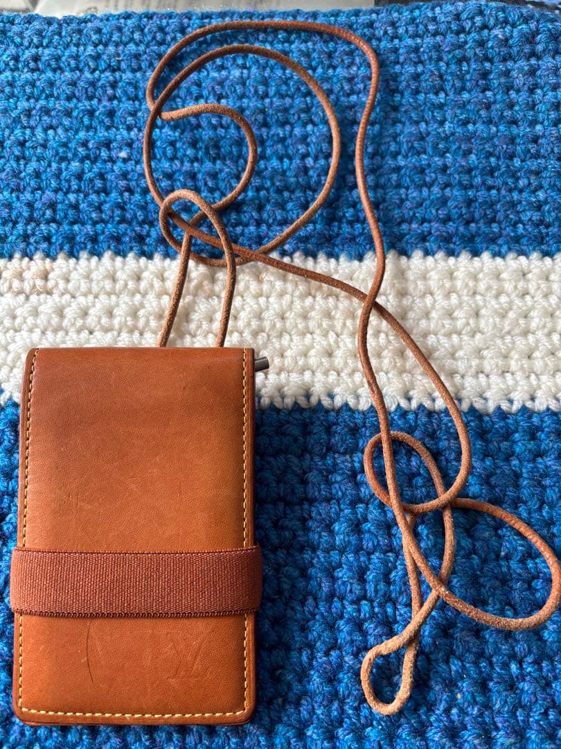 ヴィトンブラウンレザー パスケース