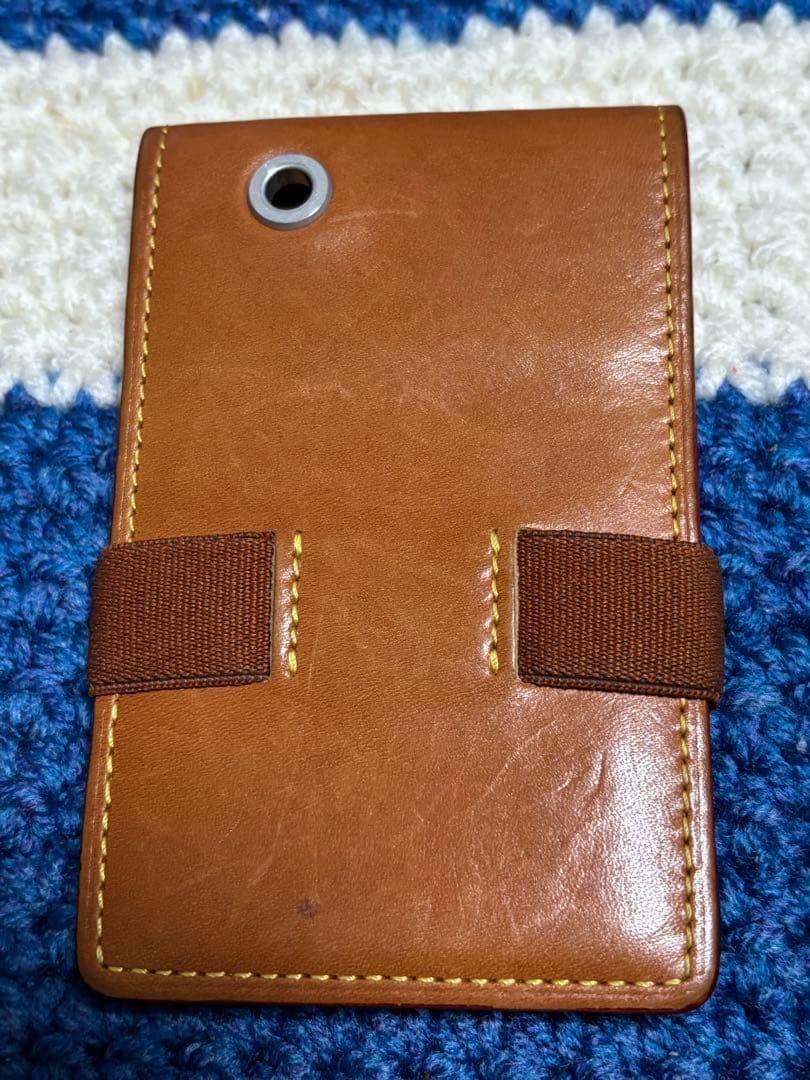 ヴィトンブラウンレザー パスケース