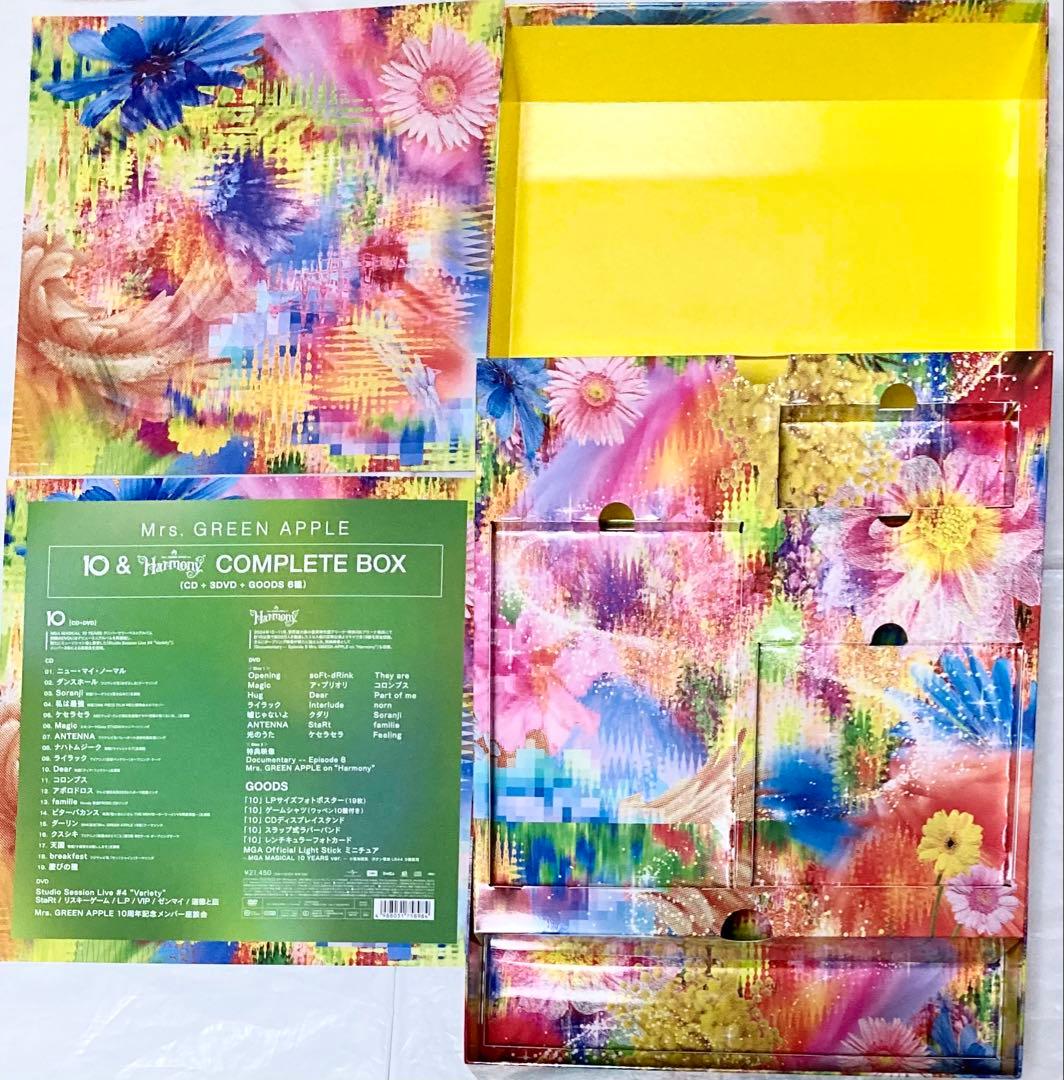 ミセスグリーンアップル LPサイズフォトポスター 空箱 10コンプリート