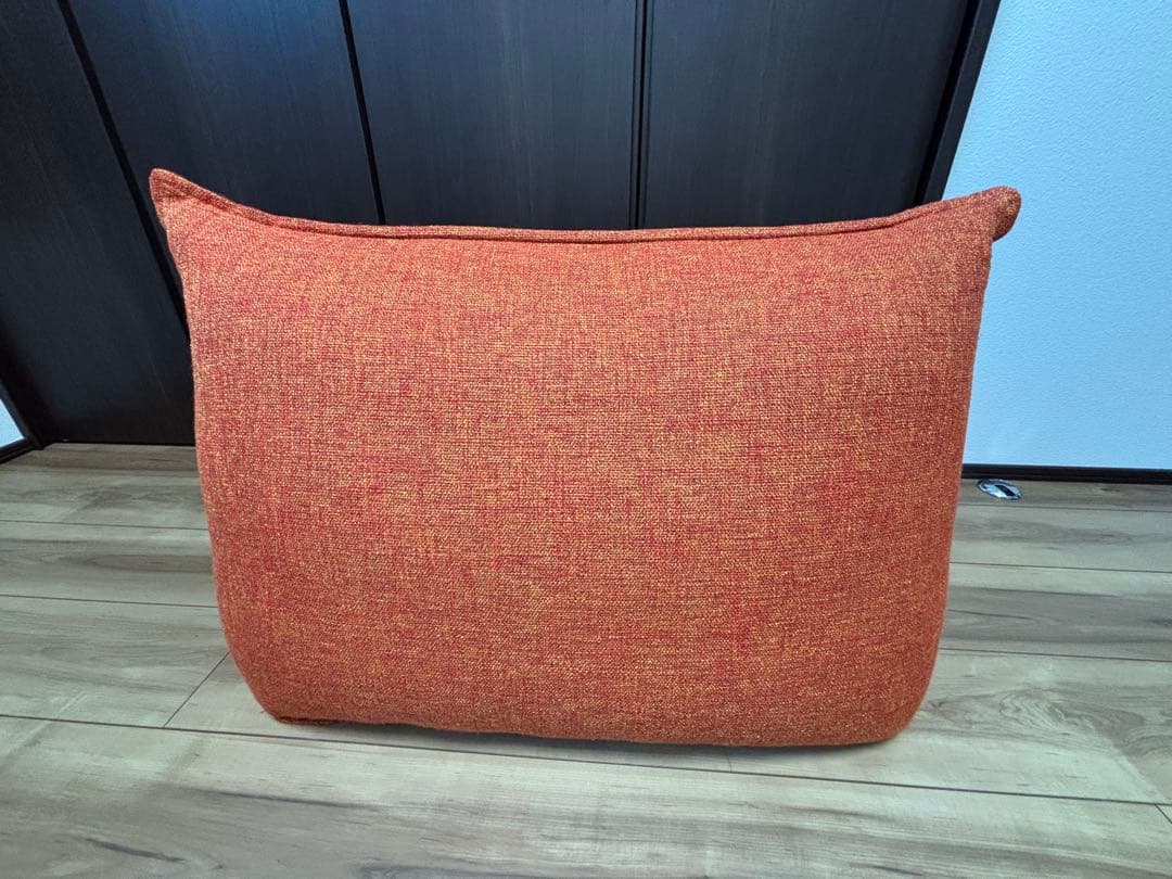 背もたれクッション バックレストクッション オレンジ色