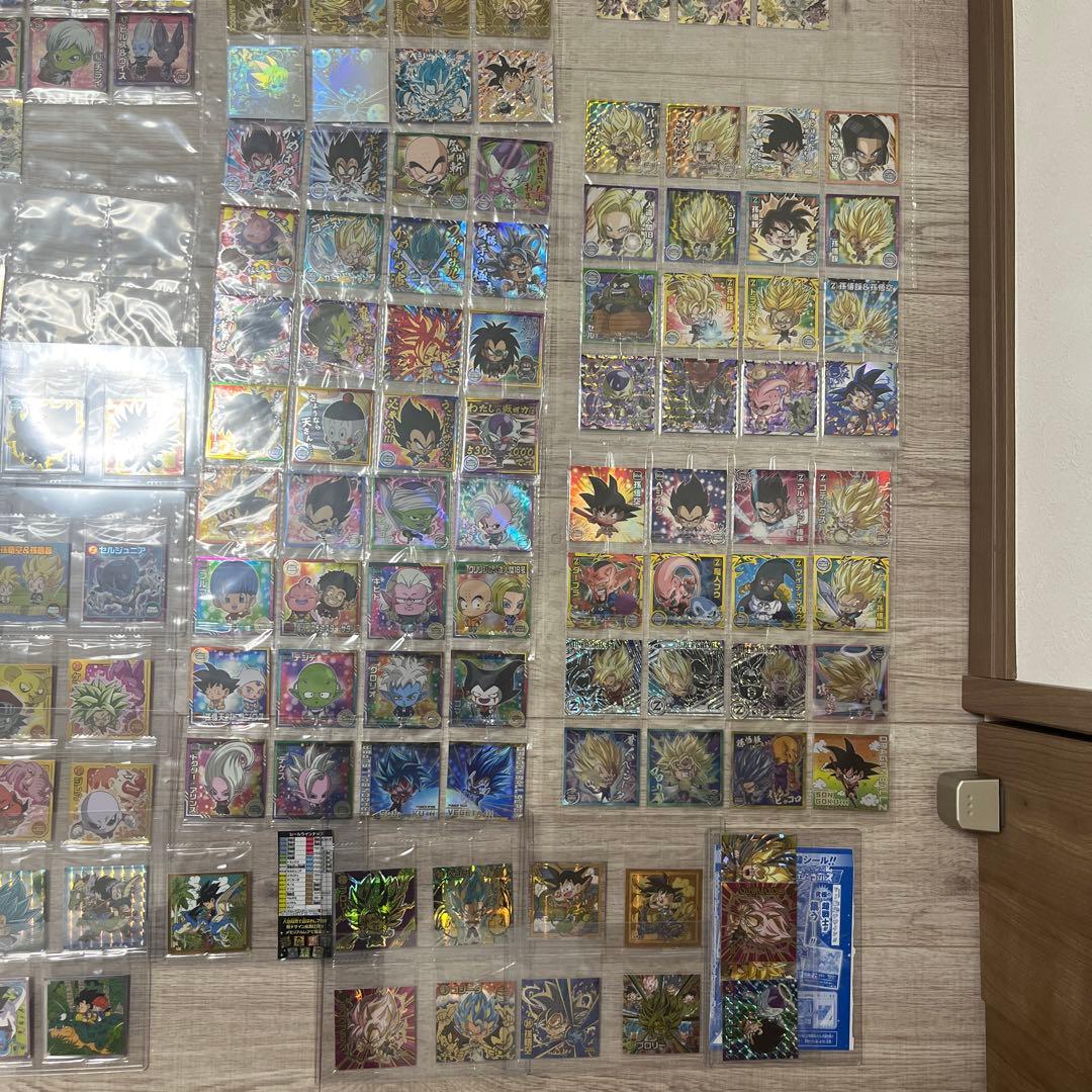 【引退品】ドラゴンボール 超戦士シールウエハース超　超1〜12 W18