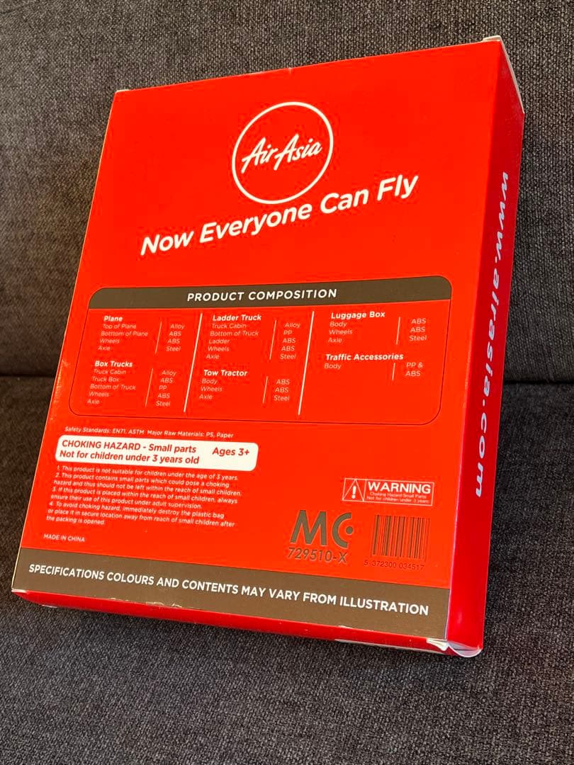 AirAsia 空港プレイセット 1:87スケール - メルカリ