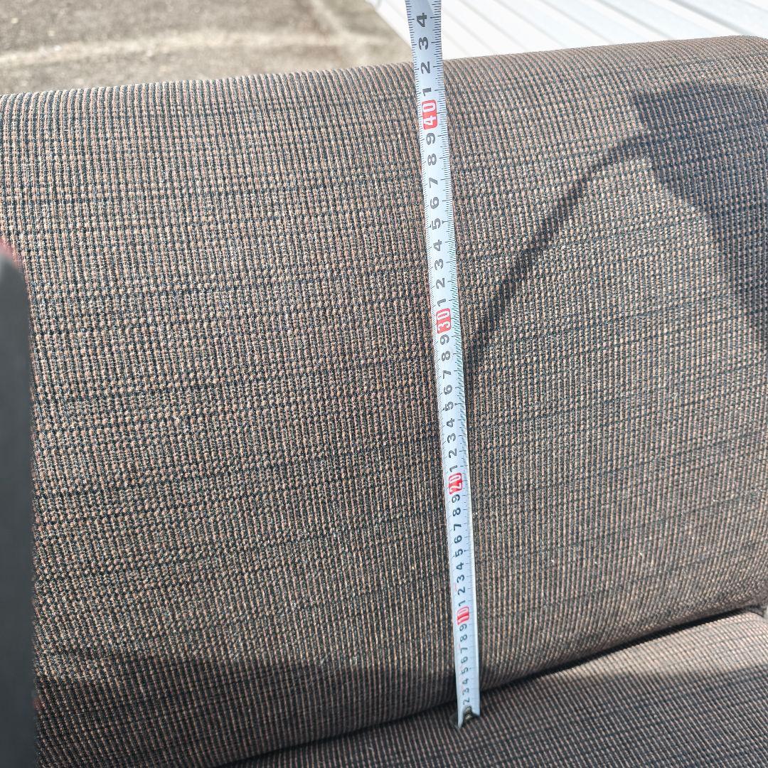 一人掛けソファ 感じいい 新生活 ブラウン 除菌済