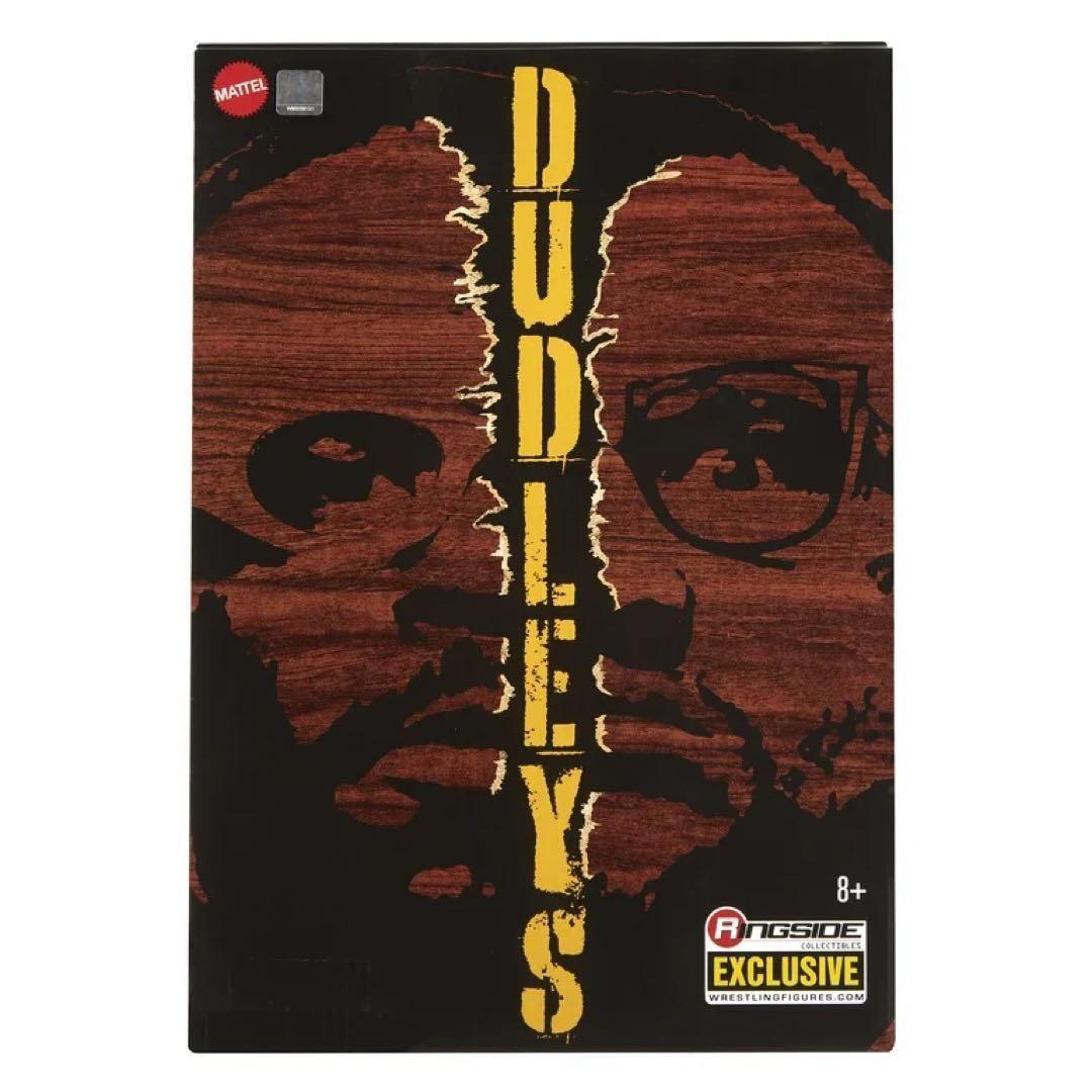 新品未使用】WWE 公式 ダッドリーズ ベルト付 フィギュア マテル 海外