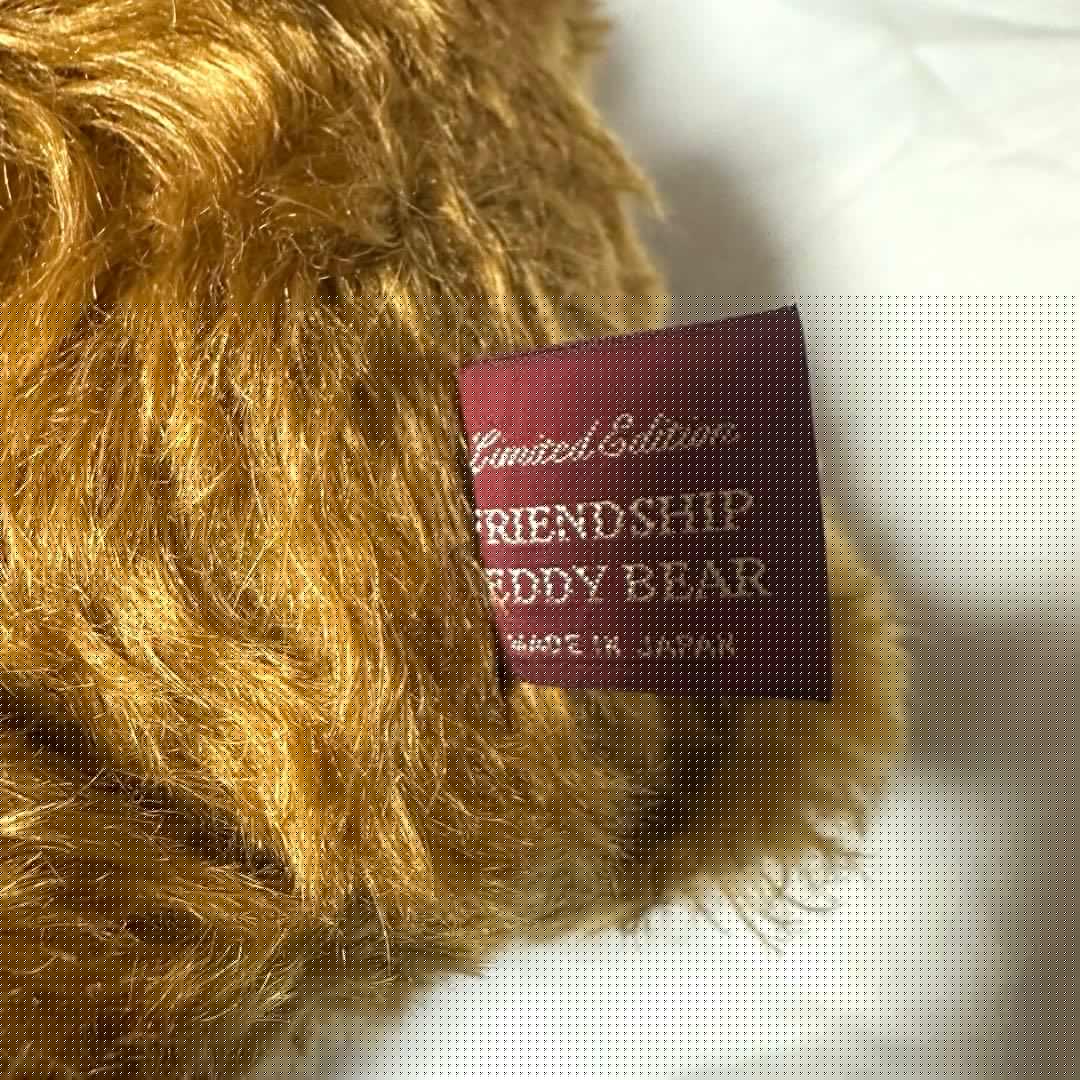 愛のテディベア展 2000年 テディベア 600体限定品 レトロ 彩鳳堂 日本