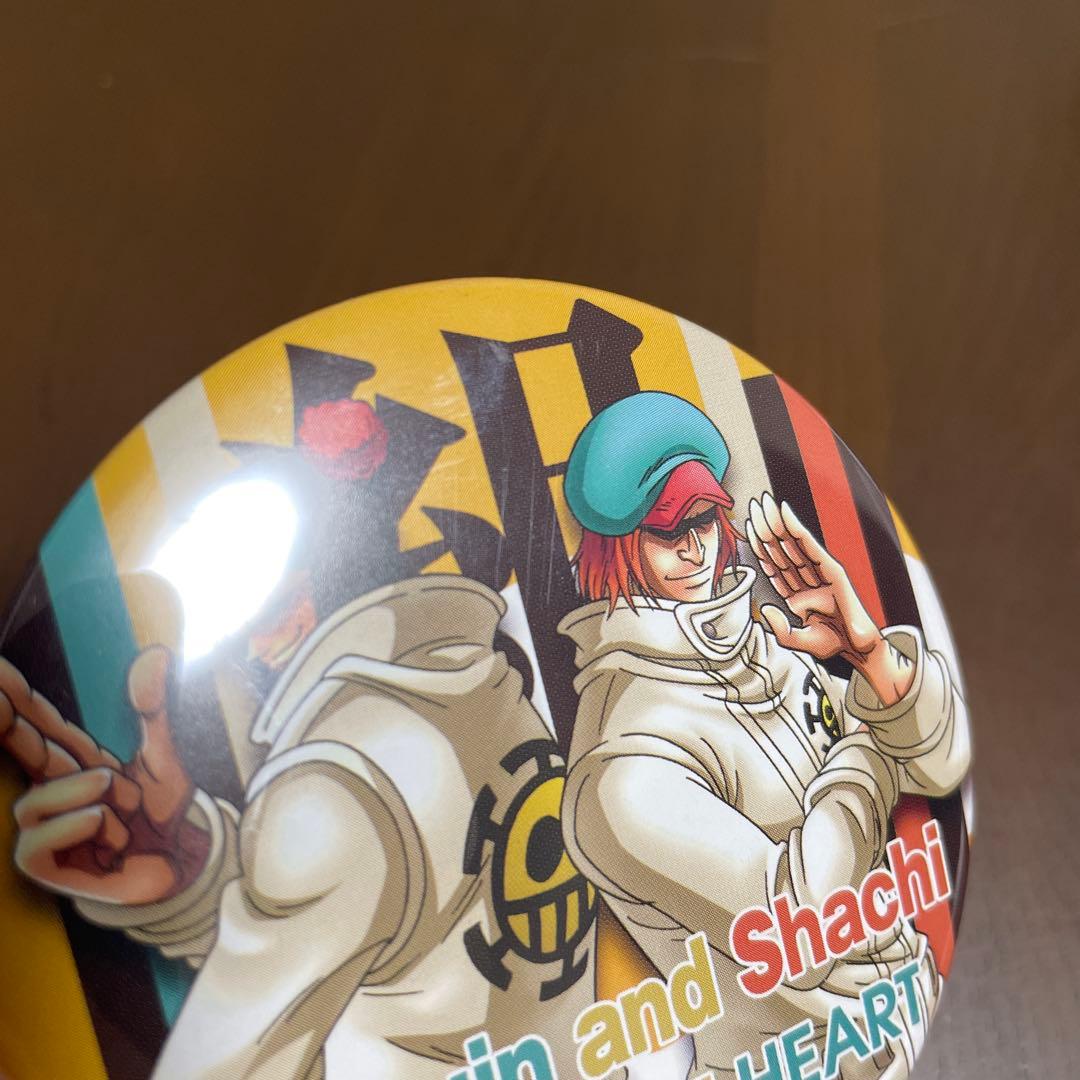 ONEPIECE ハートの海賊団 シャチ ペンギン輩缶バッジ - メルカリ