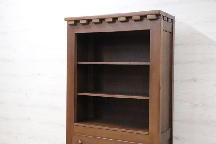 gmck527 ○ ルーマニア製 オーク 無垢材 飾り棚 チェスト ハイボード