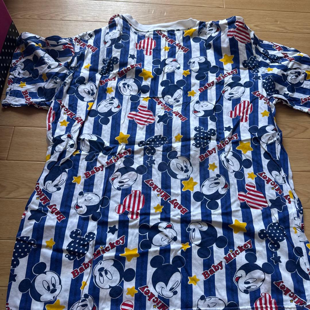 ミッキーマウス 親子コーデ　ビンテージ