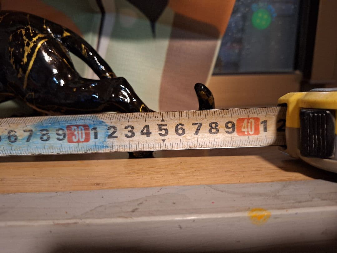 50,s50年代 パンサー 置物 約38cm