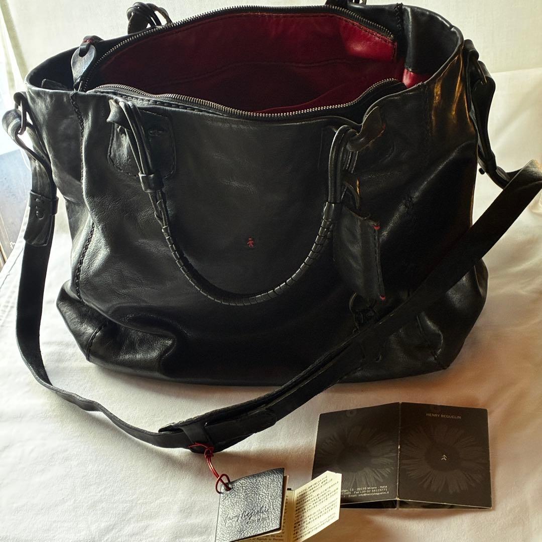 HENRY BEGUELIN BAG エンリべギュリン　バッグ　 ITALY製