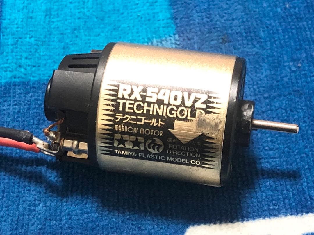 ☆USED品☆ タミヤ RX-540VZ テクニゴールド モーター - メルカリ