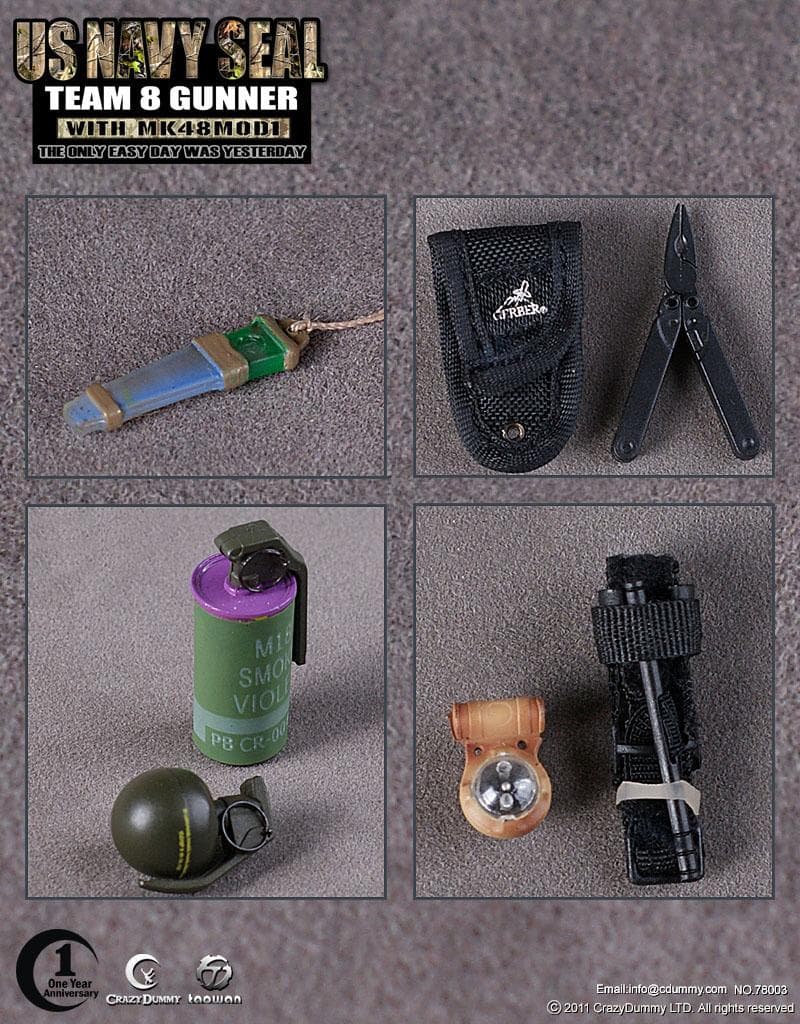 CRAZY DUMMY　US NAVY SEAL TEAM 8　78003