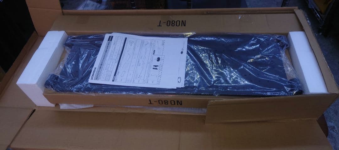 幅80cm 突っ張りテンションラック　壁面収納　ウォールラック