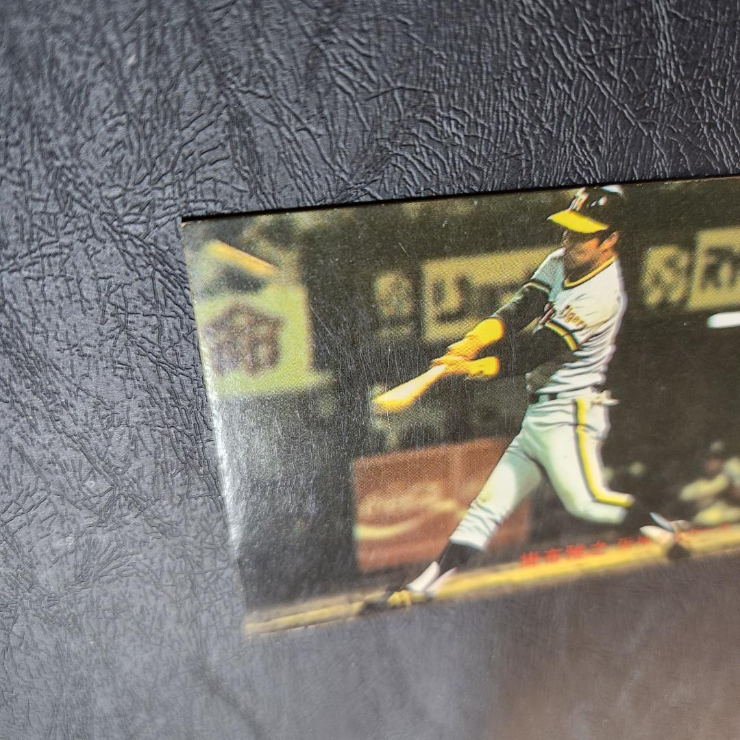 カルビー野球カード 82年 No.598 掛布雅之 (阪神タイガース)