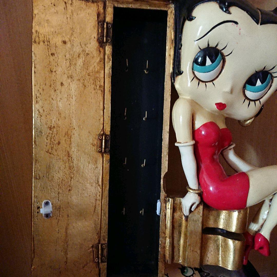 レア☆特大ベティちゃん☆壁掛け鍵BOX☆