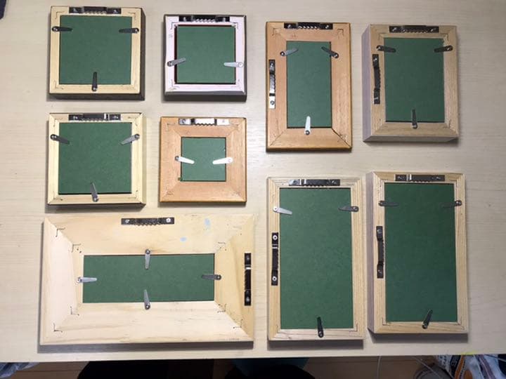 小さなフレーム 9点