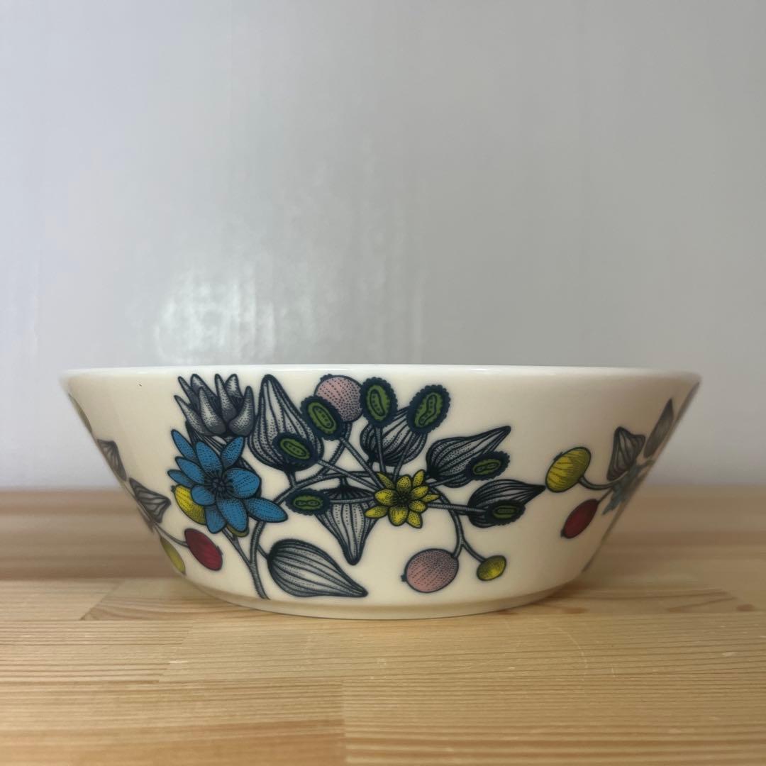 ※最終値下げ！★レア【廃盤品】【旧ロゴ】アラビア　ルノ　バタフライボウル１７㎝