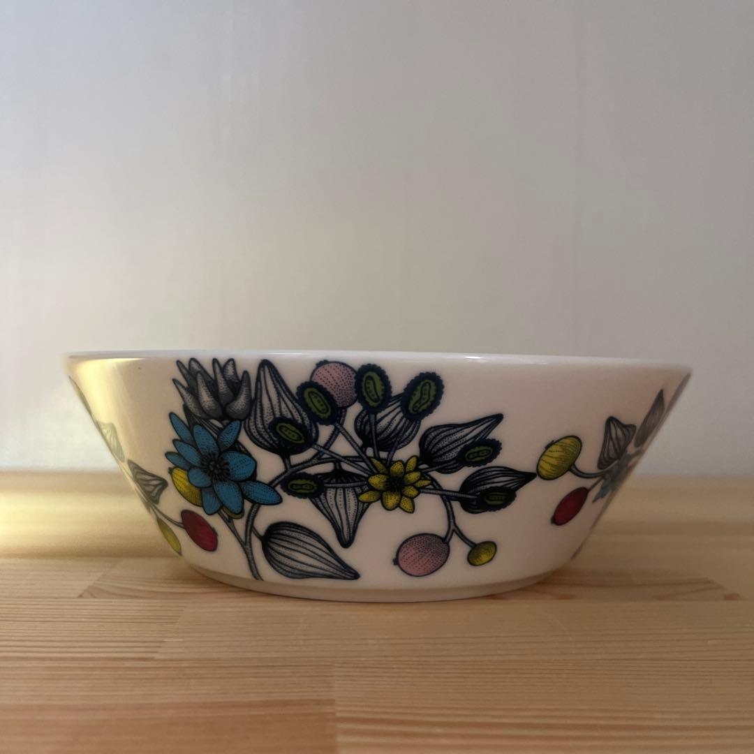 ※最終値下げ！★レア【廃盤品】【旧ロゴ】アラビア　ルノ　バタフライボウル１７㎝