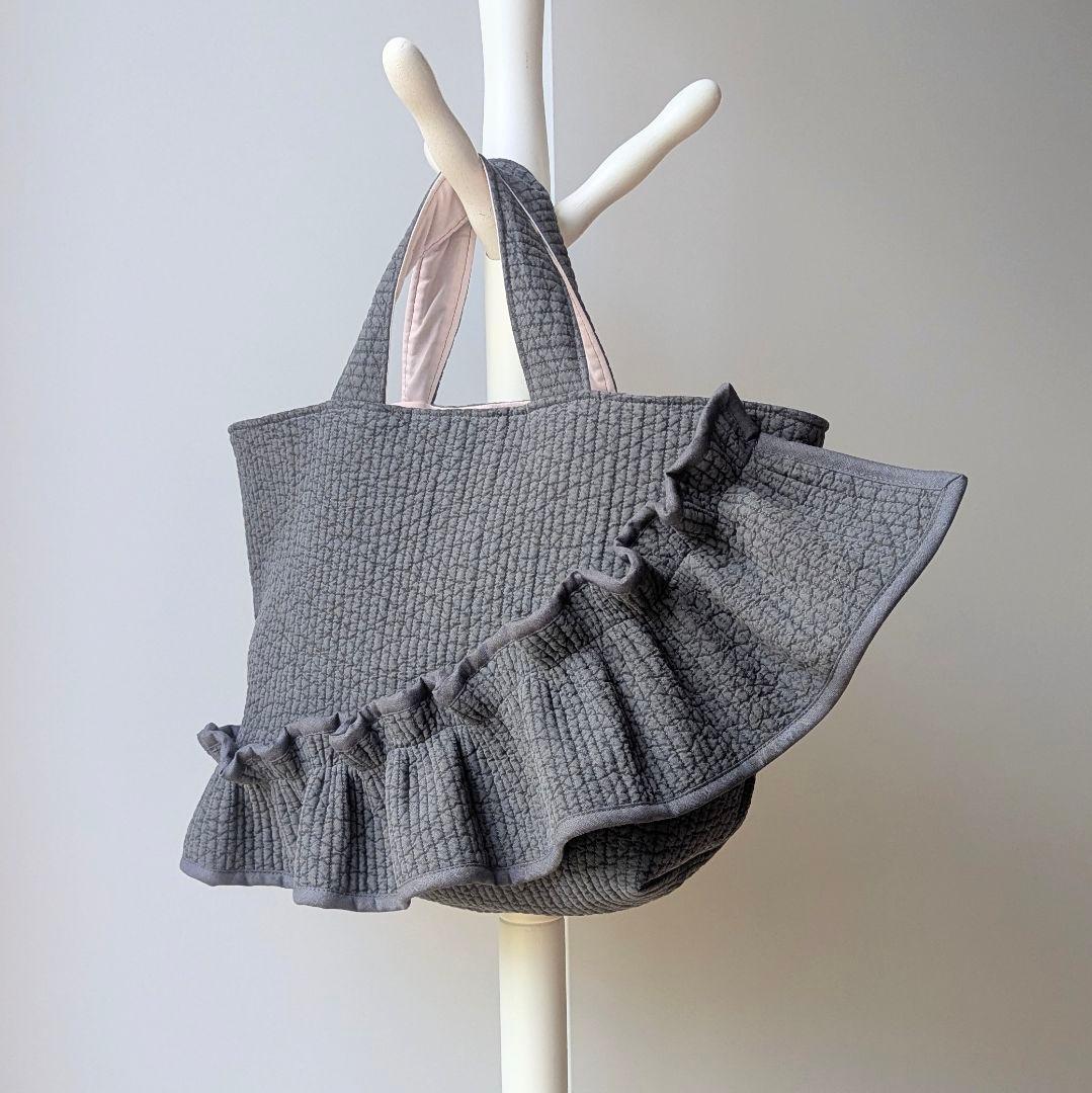 ブーコ様確認用 ヌビバッグ A4 フリル ヌビトートバッグ マザーズバッグ