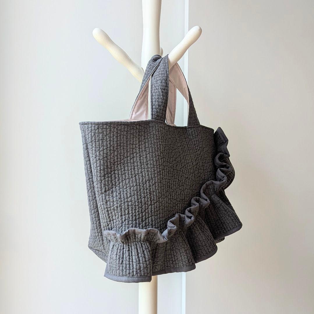 ブーコ様確認用 ヌビバッグ A4 フリル ヌビトートバッグ マザーズバッグ