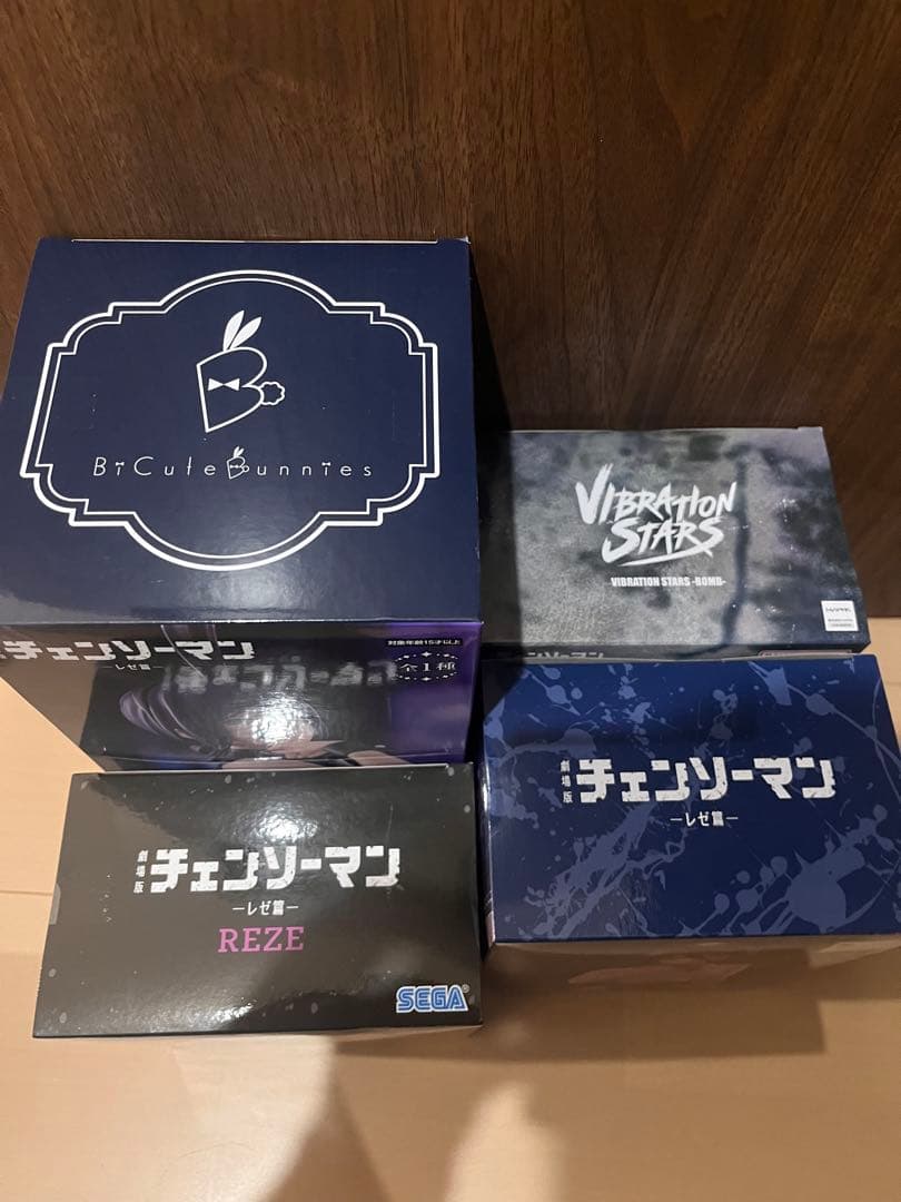 チェンソーマン　レゼ篇　レゼ　 プライズフィギュア4点セット