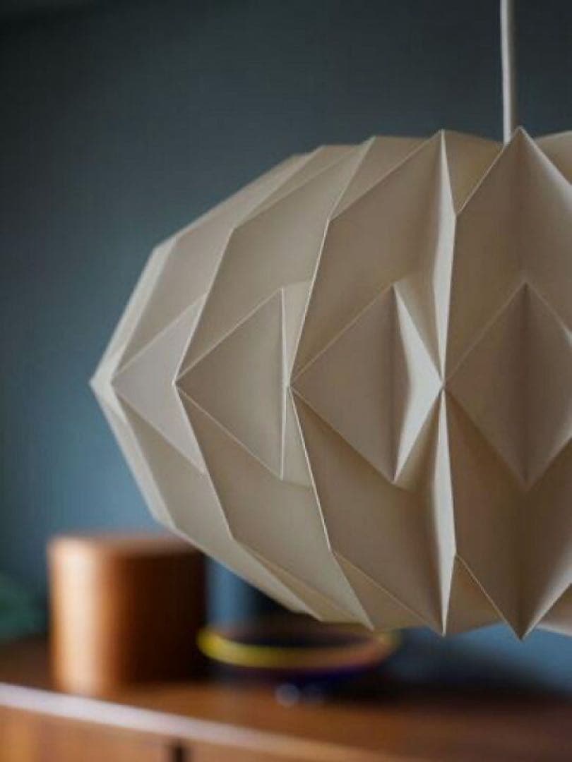 モーネ ランプシェード３灯 ヘキサゴンLED付属