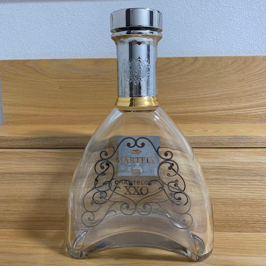 マーテルXXO他 コニャック空瓶4本