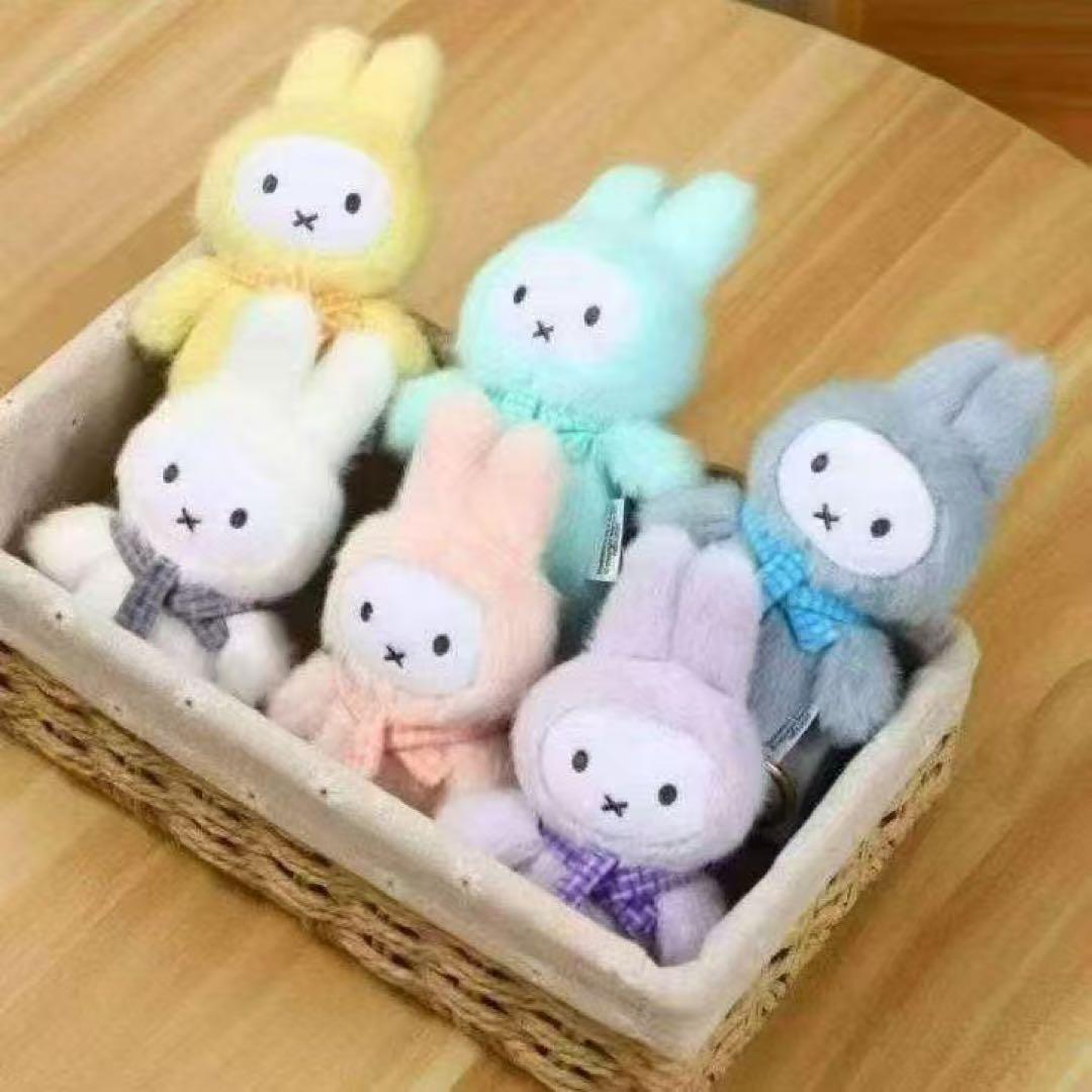 海外限定 VIPO × ミッフィー ドーパミン ぬいぐるみキーホルダー