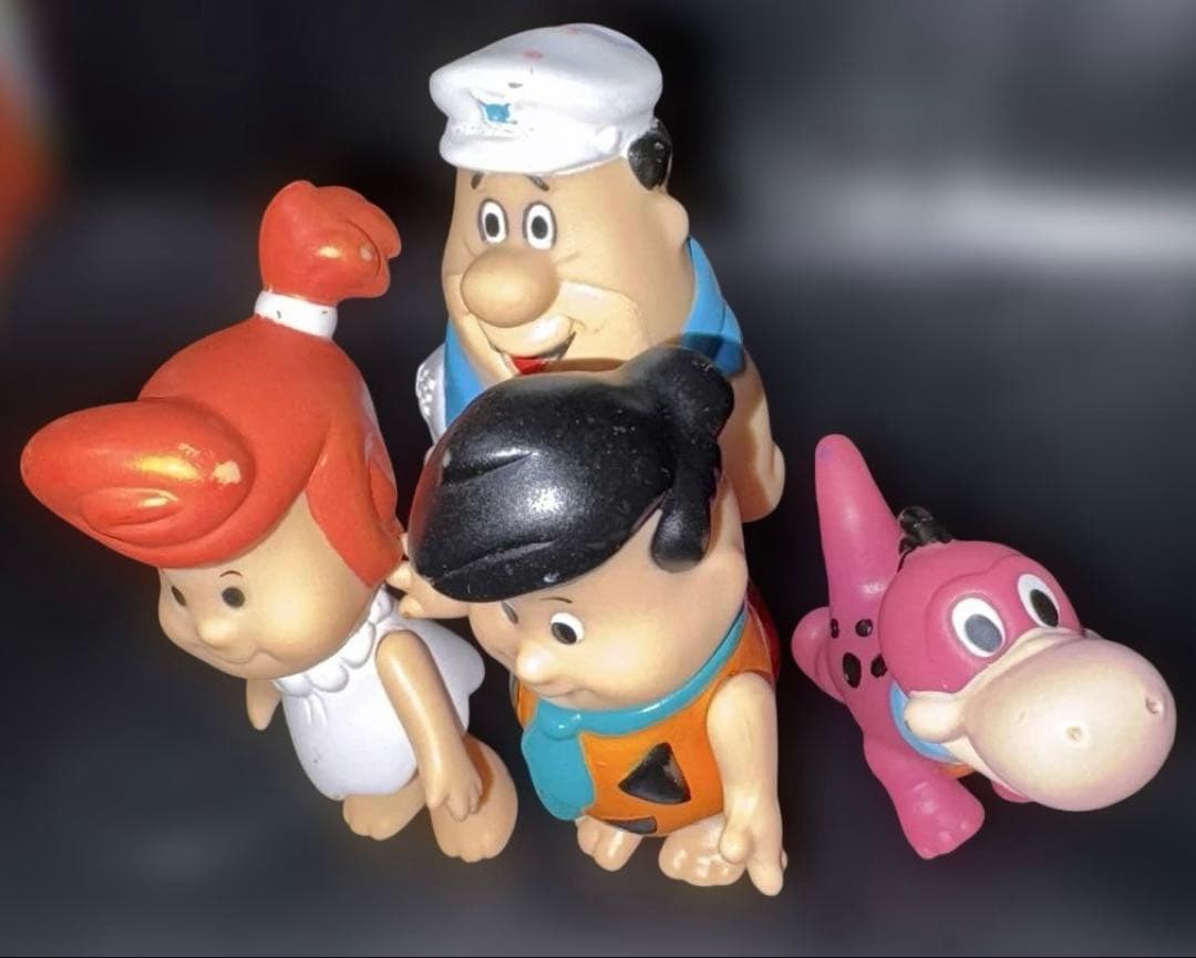 激レア！フリントストーン アクションフィギュア 4体セット