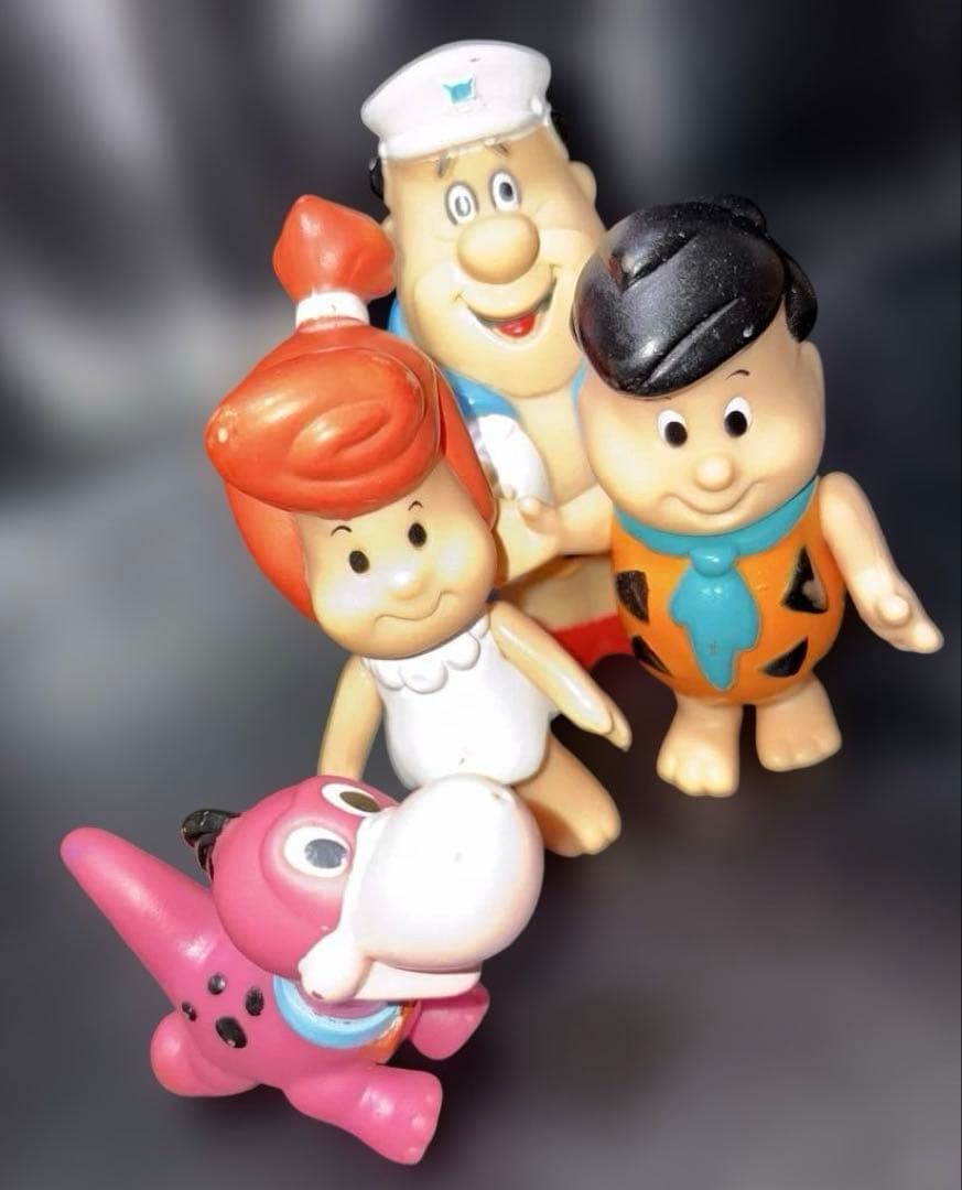 激レア！フリントストーン アクションフィギュア 4体セット