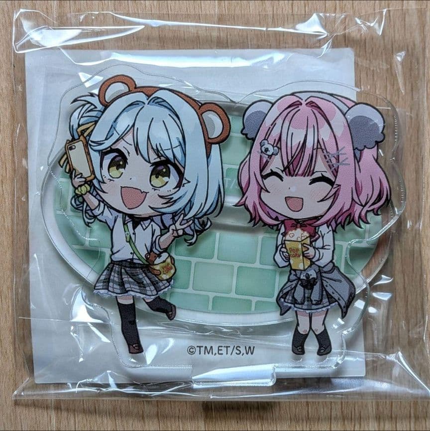 くじ引き堂 わたなれ B賞 アクリルスタンド 小柳香穂 甘織れな子 百合