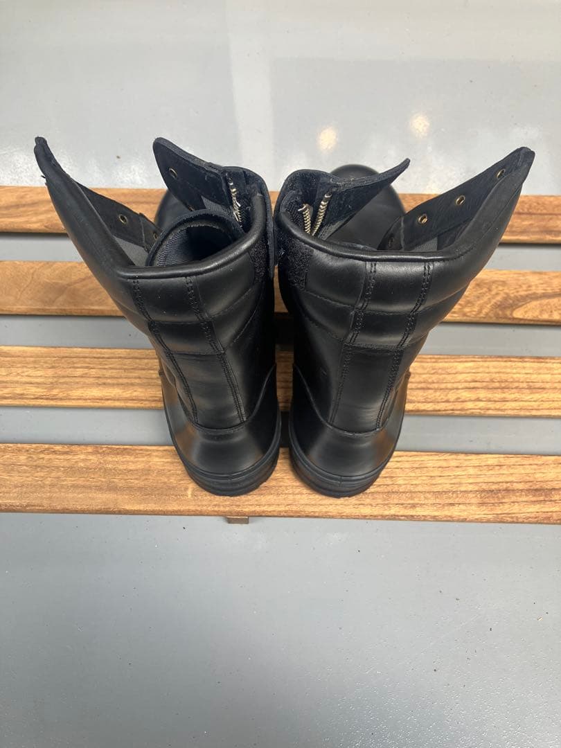 消防　安全靴　編上げ靴　新品