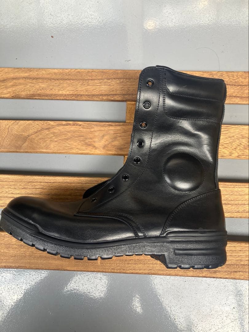 消防　安全靴　編上げ靴　新品