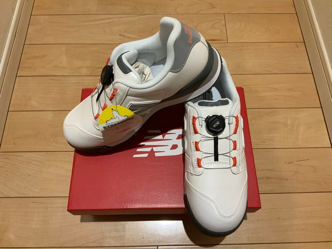 【新品・未使用】ニューバランス　ボストン　ＢＳ－１１８ホワイト＋ホワイト＋グレー