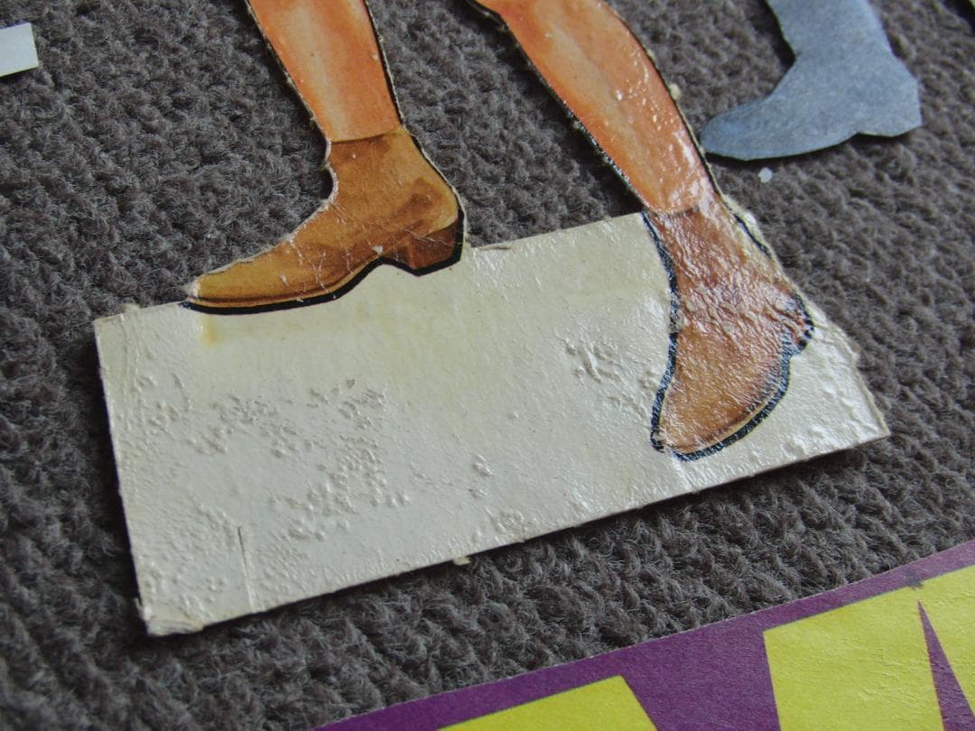 ★超希少 エルビス・プレスリー 切り抜き 着せ替え 紙製2パターン