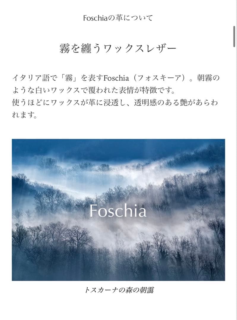 Hitoe Fold Aria Foschia #Misty Iris 右利き用