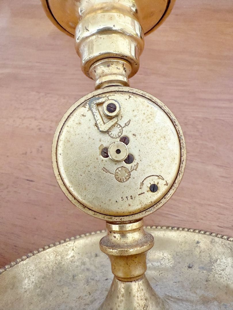 Jaeger-LeCoultre キャンドルホルダー付き置時計 不動品 - メルカリ