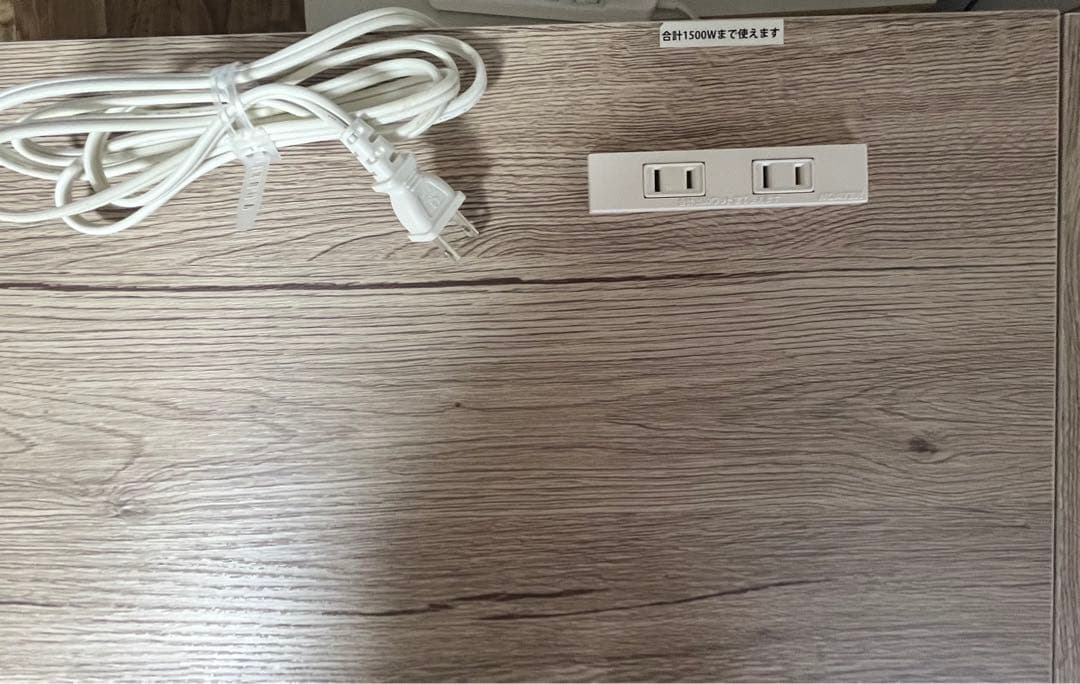 L字型パソコンデスク 木目調ライトブラウン