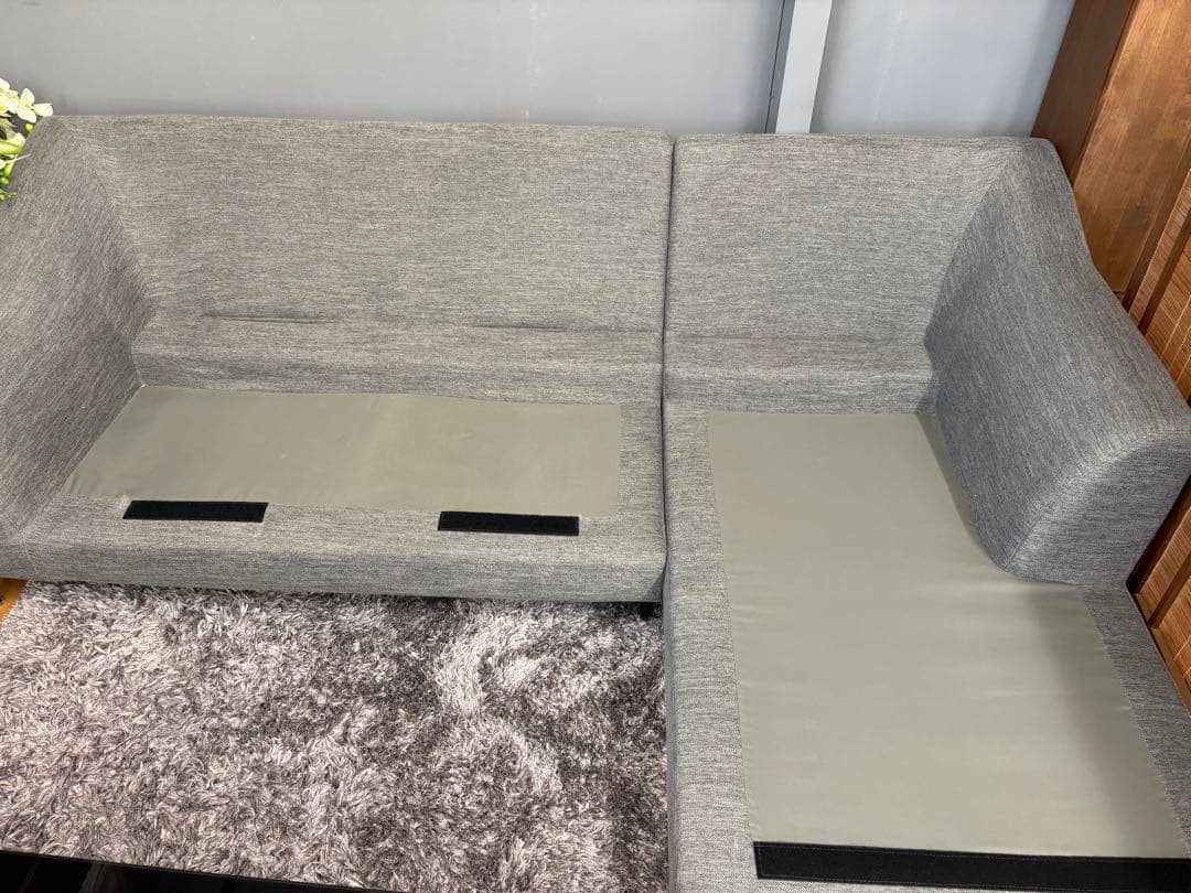 M117 ニトリ カウチソファ ソファ 幅2250ｍm