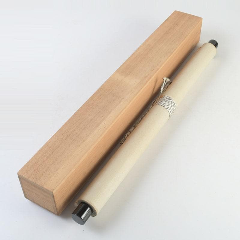 掛軸 前大徳 足立泰道筆 一行書 「松樹千年翠」 共箱 C 9756A