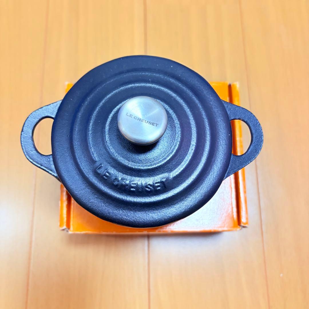 LE CREUSET ci ミニココット マットブラック