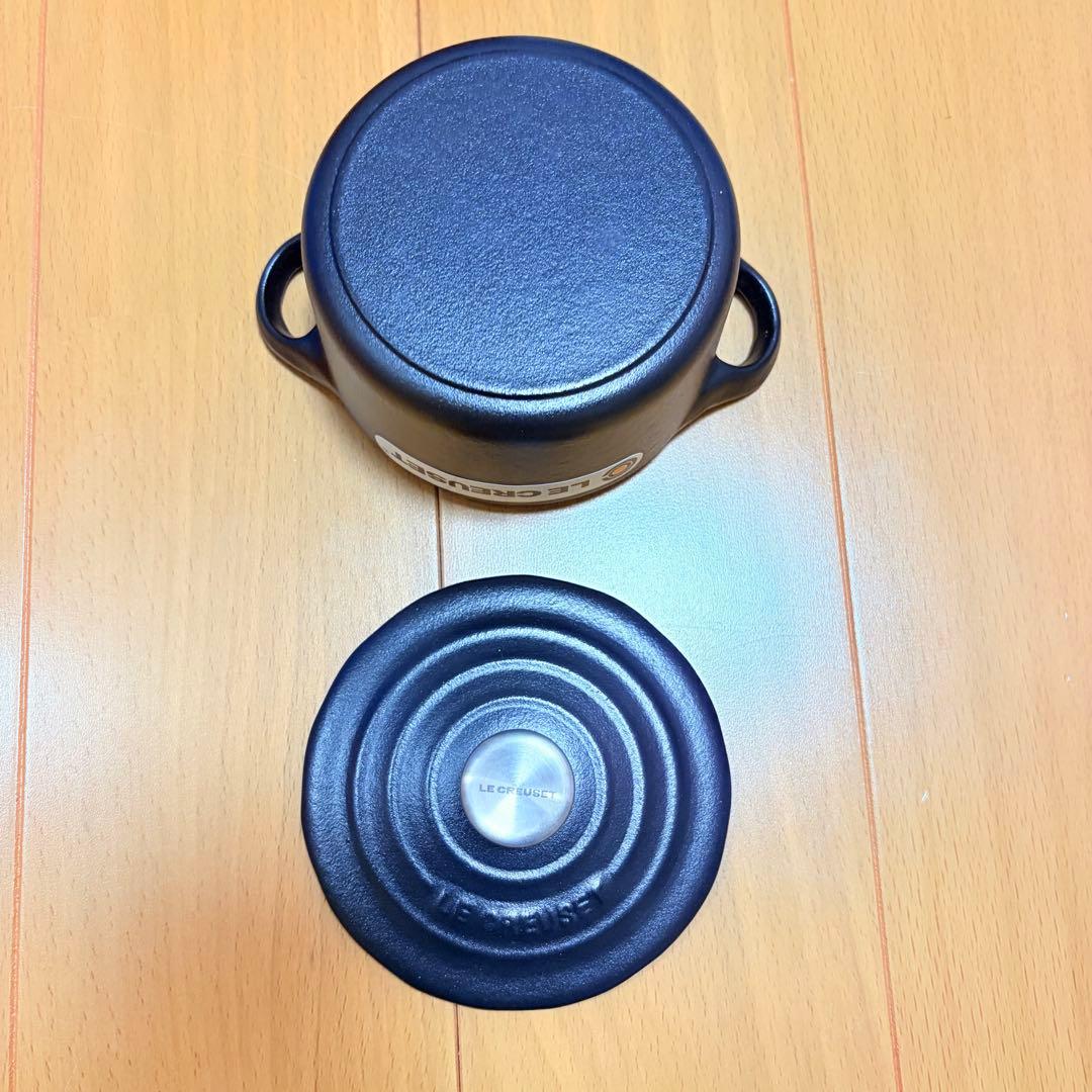 LE CREUSET ci ミニココット マットブラック