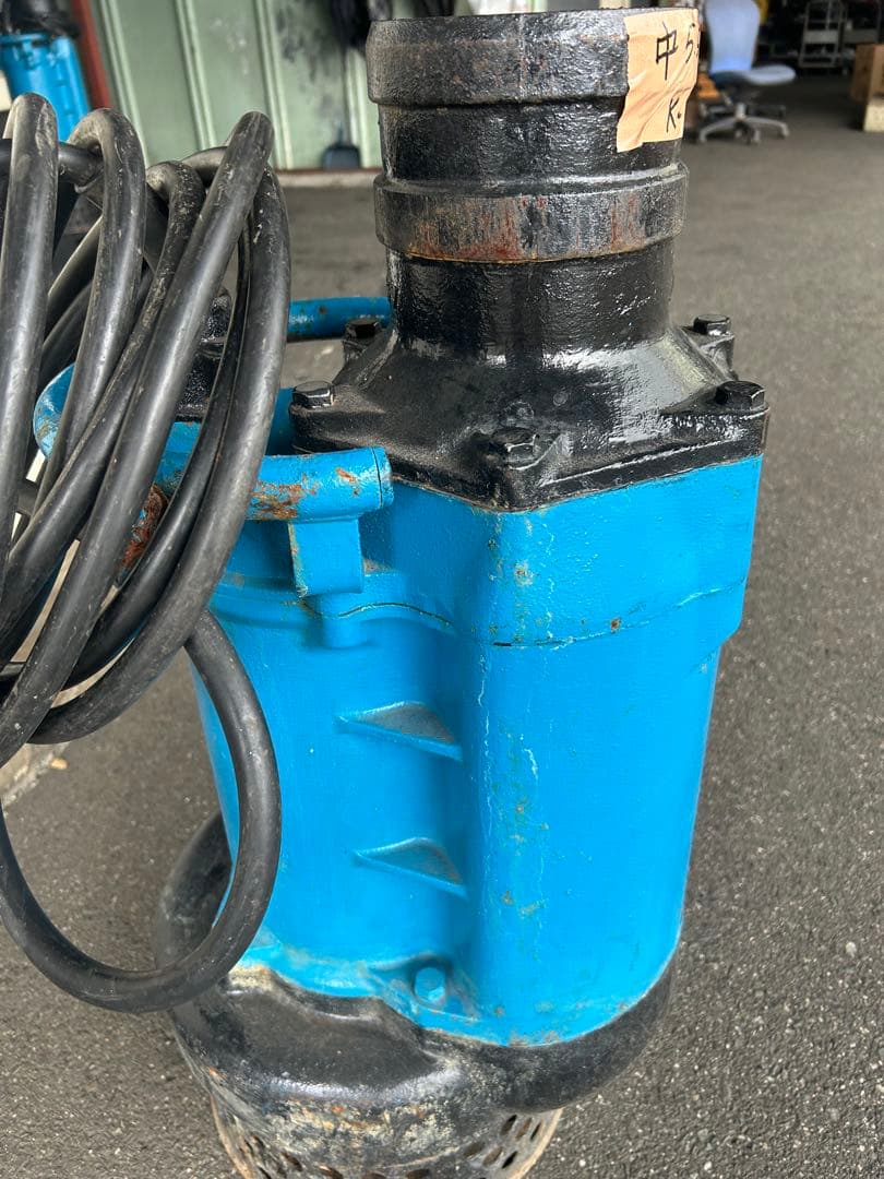 K1ツルミ一般工事用排水ポンプ KRS-65.5 200V 50Hz 5.5kW