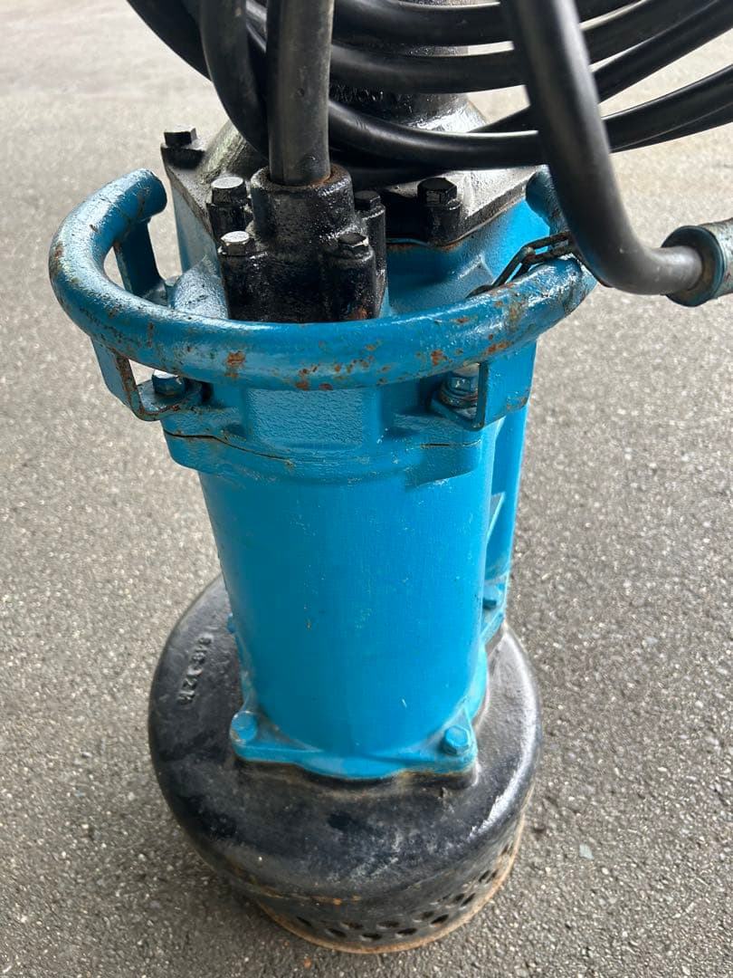 K1ツルミ一般工事用排水ポンプ KRS-65.5 200V 50Hz 5.5kW