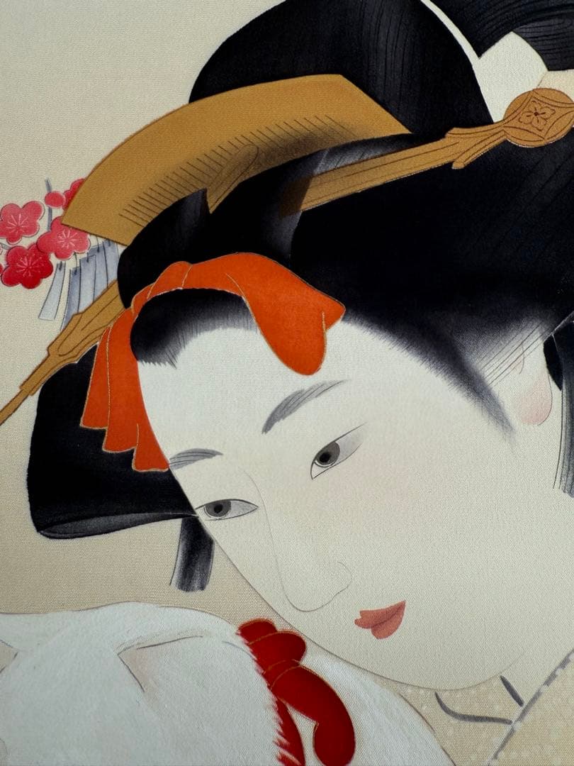 T15 伝統工芸士副会長 摺師 本田春麗 限定17/60部 原画（目黒雅叙園