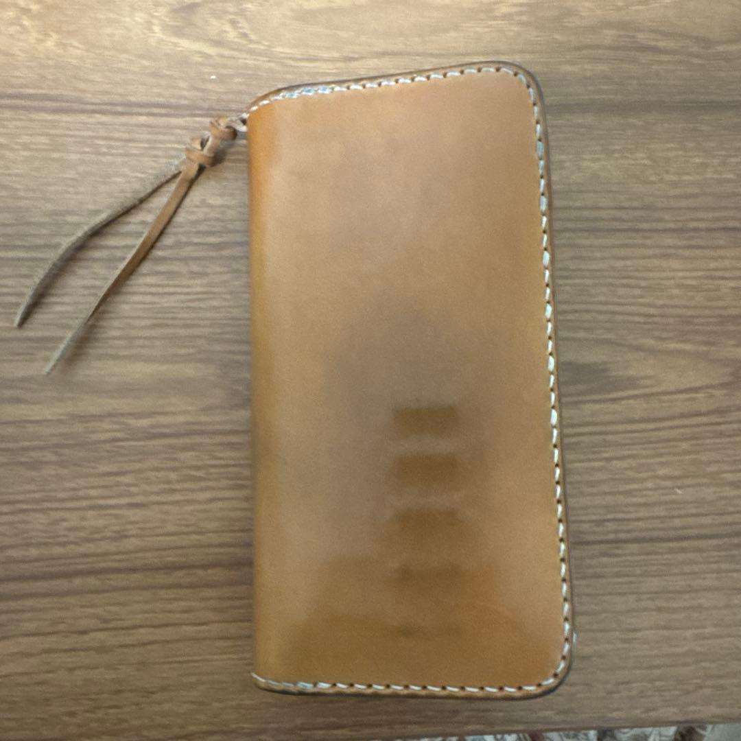 革物工房大輔　大輔レザー　SD大ウォレット＋カード段＋通しマチ