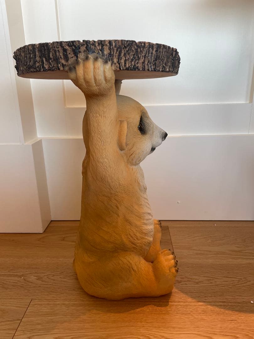 ミーアキャット　アニマル　サイドテーブル