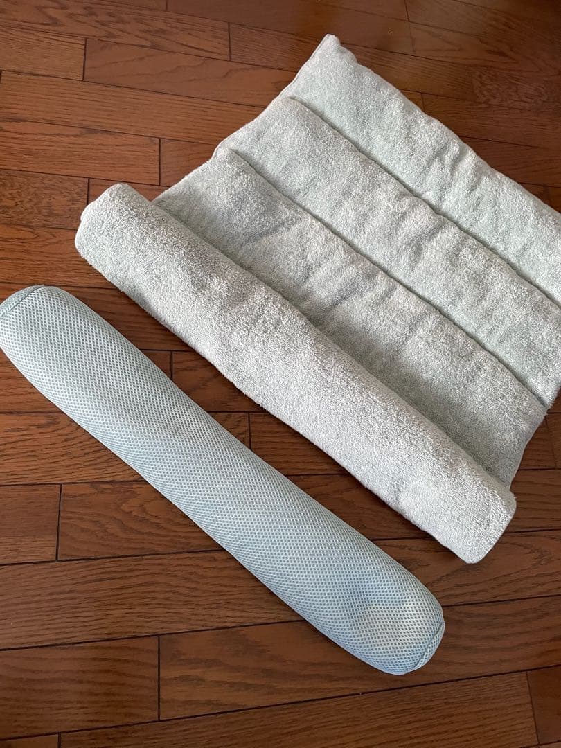 今治睡眠用タオル枕　ライトグリーン