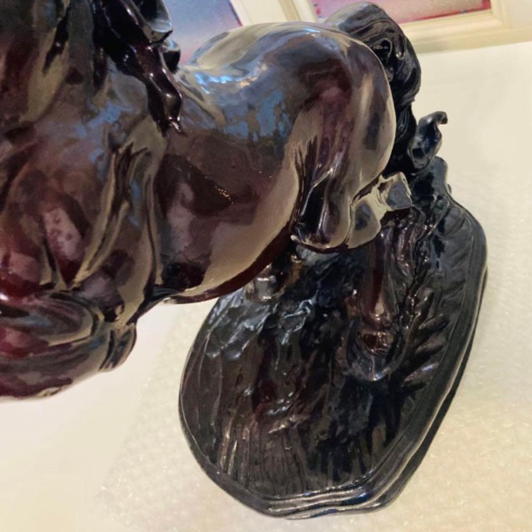 置物　跳ね馬　縁起　インテリア　大型