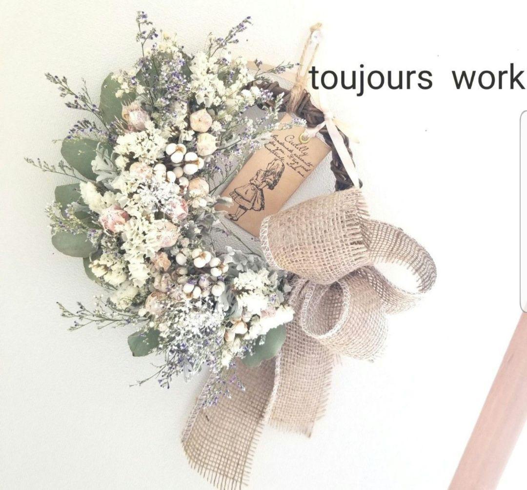 ◇初夏のリース◇ハーフリース◇プレゼント